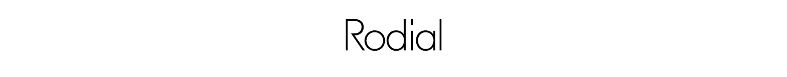 Rodial mærkelogo